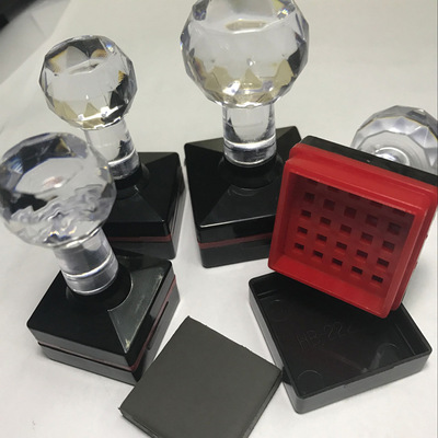 【HB水晶柄印材料配7mm光敏墊 印章材料批發】圖片,海量精選高清圖片庫